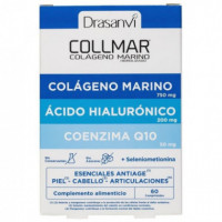 Collmar Colageno Marino + Ac. Hialuronico + Coenzima Q10  60COMP  DRASANVI