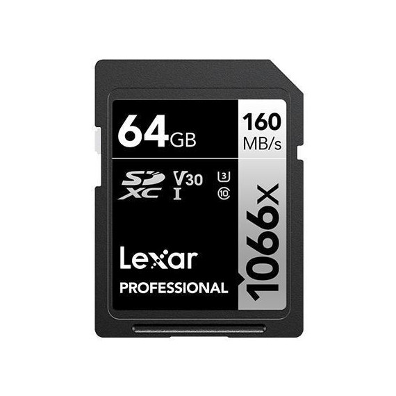 LEXAR Professional Silver SD64GB V30