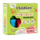 Finger Paints / Pinturas para Dedos Lavables  CHILDGEN