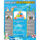 Globos de Agua Rainbow (6UDS.+BOLSA de Malla)  JOY KIDS