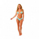 Parte de Abajo de Bikini Surf Cheeky Tanga  RIP CURL