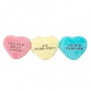 FUZZYARD Gato Juguete  Candy Hearts 3 On