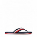 TOMMY HILFIGER - Coprorate Hilfiger Beach Sandal - DW5 - F|FM0FM05094/DW5