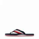 TOMMY HILFIGER - Coprorate Hilfiger Beach Sandal - DW5 - F|FM0FM05094/DW5