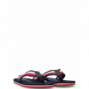 TOMMY HILFIGER - Coprorate Hilfiger Beach Sandal - DW5 - F|FM0FM05094/DW5