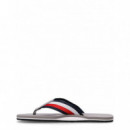 TOMMY HILFIGER - Coprorate Hilfiger Beach Sandal - Prt - F|FM0FM05094/PRT