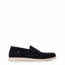 TOMMY HILFIGER - Hilfiger Casual Suede Loafer - DW5 - F|FM0FM05294/DW5