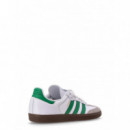 ADIDAS ORIGINALS - Samba Og - Ftwbla Verde Supcol - IG1024/FTWBLA Verde Supcol