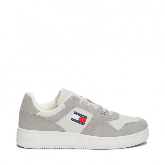 Zapatillas de Piel con Cordones  TOMMY HILFIGER