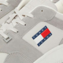 Zapatillas de Piel con Cordones  TOMMY HILFIGER