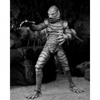 Figura Hombre del Pantano (blanco y Negro) Universal Monsters NECA