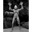 Figura Hombre del Pantano (blanco y Negro) Universal Monsters NECA