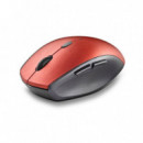 Raton NGS Bee Red Ergonomico Wireless Silent Red