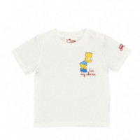 Camiseta Clásica de Algodón Kids  SAINT BARTH
