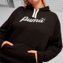 Sudadera con Capucha Ess+ Script  PUMA