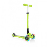 Patinete Plegable Primo Luces Verde Lima  GLOBBER