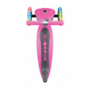 Patinete Plegable Primo Lights Deep Rosa  GLOBBER