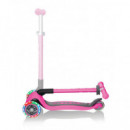 Patinete Plegable Primo Lights Deep Rosa  GLOBBER