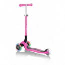 Patinete Plegable Primo Lights Deep Rosa  GLOBBER