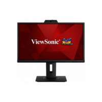 Monitor VIEWSONIC 24" IPS Multim Ergonomico Webcam HDMI VGA Dp USB 5YR Gar