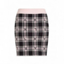 KARL LAGERFELD - Checked Knit Skirt - R27 - 240W1231/R27