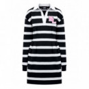 KARL LAGERFELD - Varsity Polo Dress - 999 - 240W1360/999