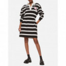 KARL LAGERFELD - Varsity Polo Dress - 999 - 240W1360/999