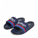 Chanclas Slider con Logo  PEPE JEANS