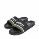 Chanclas Slider con Logo  PEPE JEANS