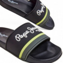 Chanclas Slider con Logo  PEPE JEANS