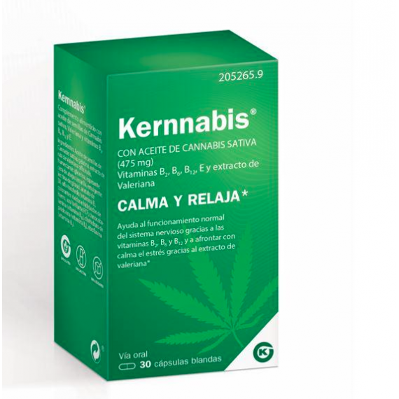 Kernnabis 30 Capsulas Blandas  KERN PHARMA