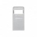 KINGSTON Pendrive de 256GB Datatraveler Micro Unidad Flash Tipo a 3.2 Gen 1 KINGSTON 256GB Datatraveler Micro 200MB/S Metal USB