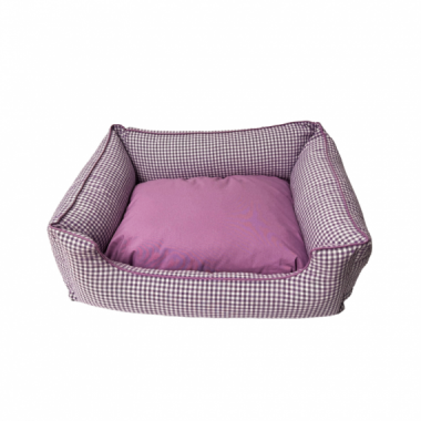 Kbc Cuna Vichy Malva 50*42*21 Cm  KUBICHOS