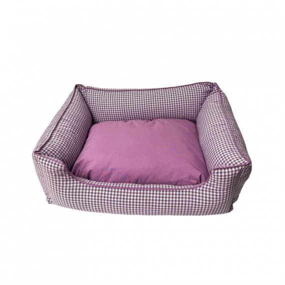 Kbc Cuna Vichy Malva 60*48*24 Cm  KUBICHOS