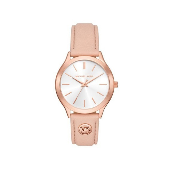 Reloj C/piel Bisel Rosegold  MICHAEL KORS