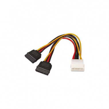 Cable Alimentacion Sata 20CM Molex NANOCABLE