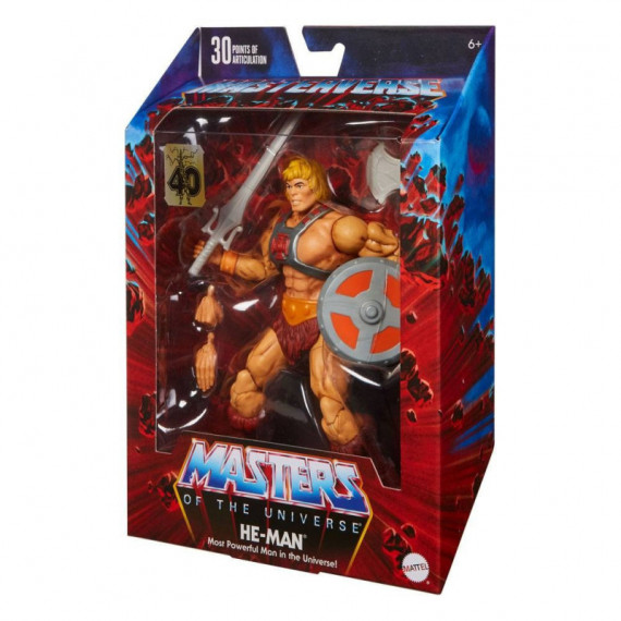 Figura He Man Masters del Universo 40 Aniversario  MATTEL