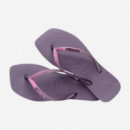 Chanclas HAVAIANAS Square Glitter