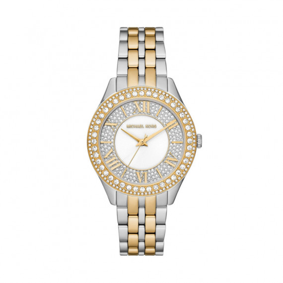 Reloj Plateado Linea Dorada  MICHAEL KORS