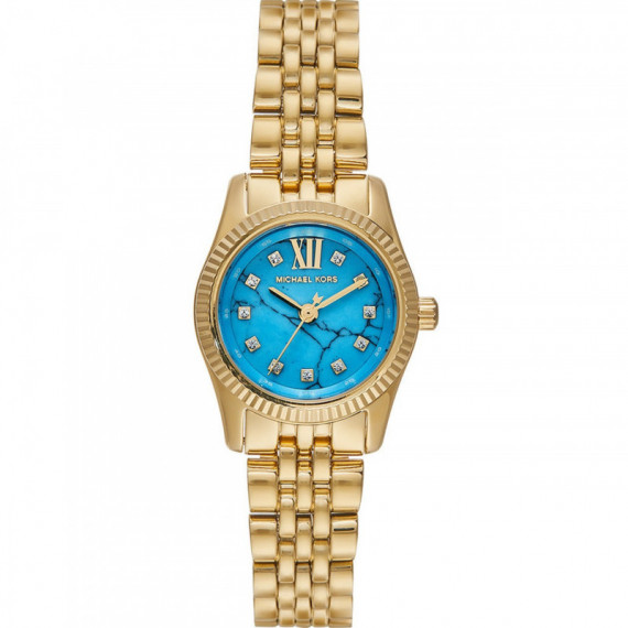 Reloj Dorado E/azul  MICHAEL KORS