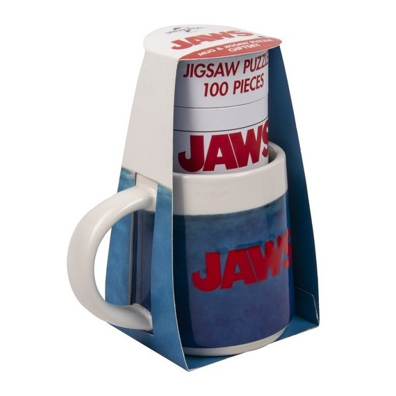 Taza y Puzzle Tiburon Jaws  UNIVERSAL