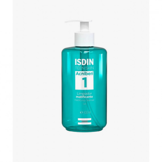 ISDIN Teen Skin Acniben Limpiador Matificante Gel 400ML