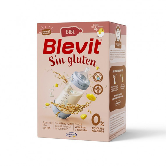 Blevit Bibe sin Gluten 500GR  ORDESA