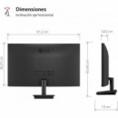 Monitor LG 25MS500-B 25" Led IPS Fullhd 100HZ