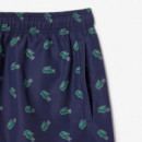 Bañador con Estampado de Cocodrilo de LACOSTE