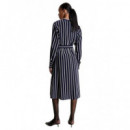 Vestido Argyle Stripe MIDI Shirt  TOMMY HILFIGER