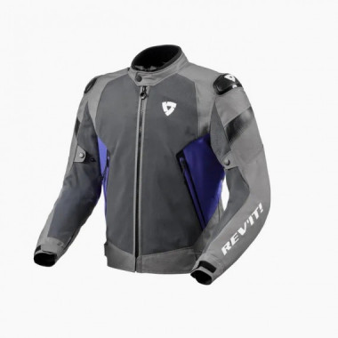 CHAQUETA REVIT CONTROL AIR H2O GRIS/AZUL