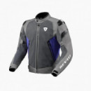 CHAQUETA REVIT CONTROL AIR H2O GRIS/AZUL