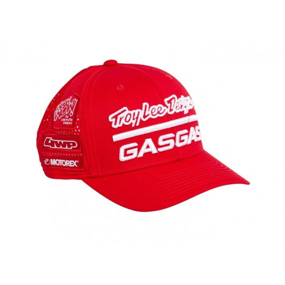 GORRA TLD GASGAS TEAM CURVED ROJO