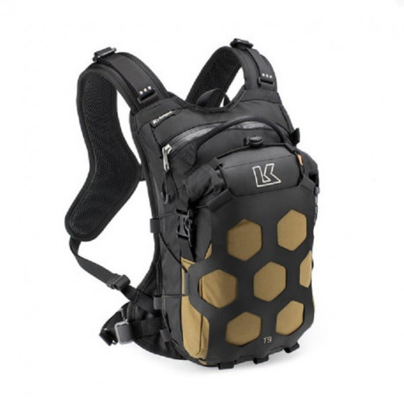 MOCHILA KIEGA TRAIL 9 ADVENTURE BACKPACK NEGRO/CAQUI